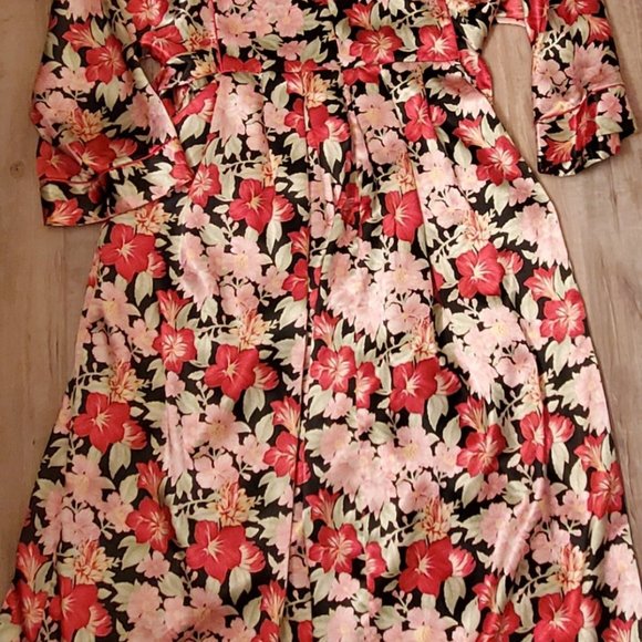 Vintage 70s era Christian Dior Dress - Floral - Picture 2 of 6